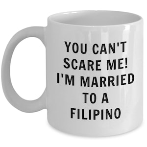 Mug philippin - femme philippine - tasse à café philippine - cadeau philippin