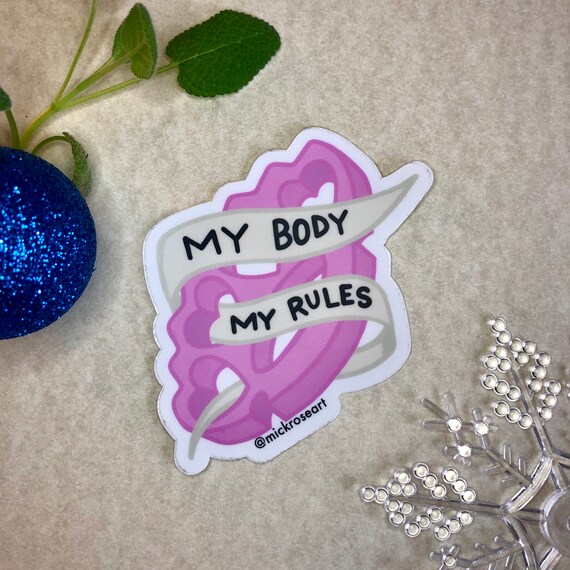My Body My Choice Vinyl Sticker Etsy My Body My Choice Vinyl Sticker Etsy