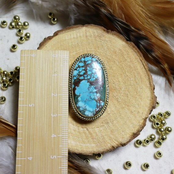 Rainuree Loose Natural Gemstone for Handmade Macrame Jewelry TURQUOISE Grooved Stone for Macrame Technique Slotted