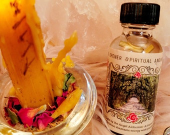Angelic Road Opener Oil: Archangel Michael & Zadkiel Anointing Blend