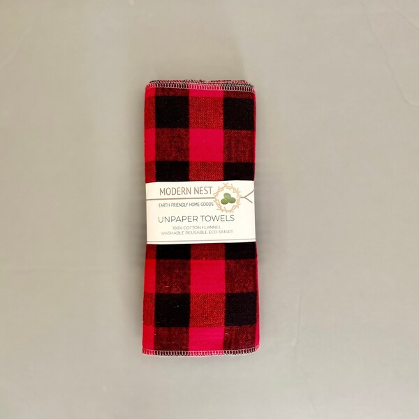 Red Buffalo Check Etsy