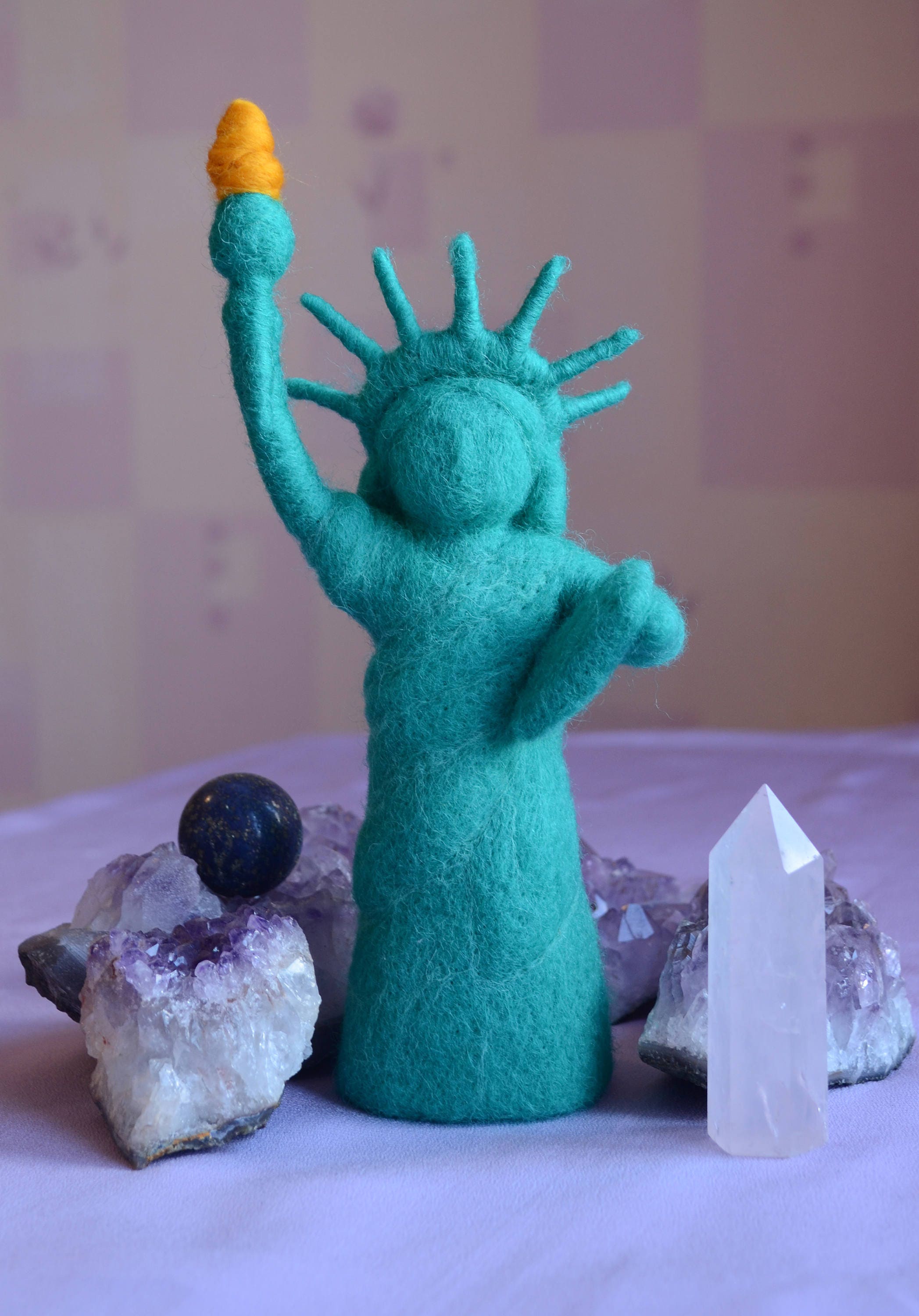 Statue of Liberty figurine Doll Independence Day Goddes of | Etsy