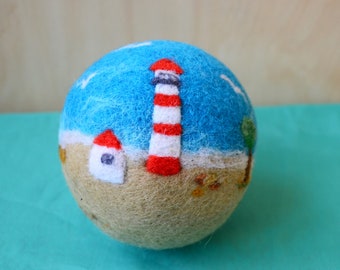 Felted Woolen Ball