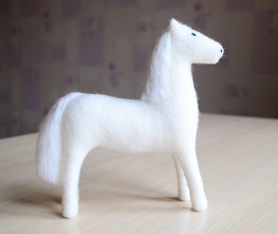 white horse toy