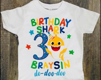 Baby Shark Inspired Birthday Shirt 2nd Birthday Two Etsy Baby Shark Inspired Birthday Shirt 2nd Birthday Two Etsy