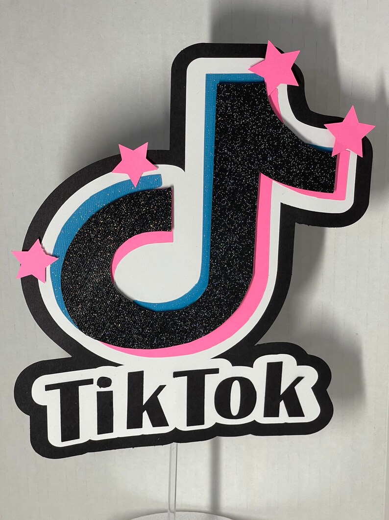 Tik tok party favors Tik tok party decor Personalized Tik tok Party tik tok  cake decoration custom Tik tok cake topper Party Favors Craft Supplies &  Tools jan-takayama.com