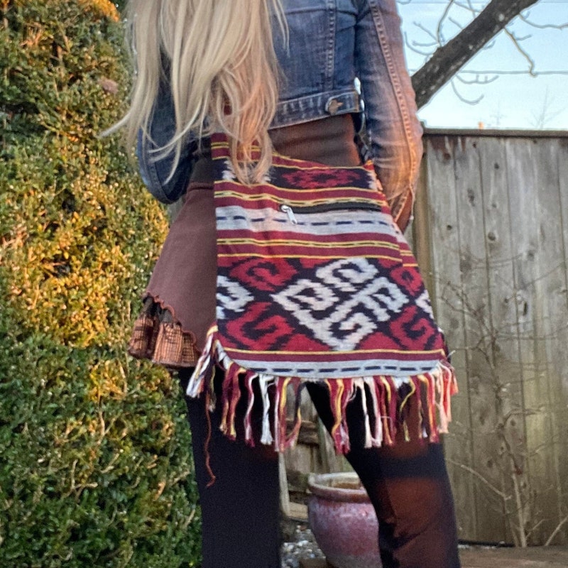 Sac Fourre-tout Hippie Rose Cornouailles - En Toile De Coton, Fait Main Au Royaume-Uni, Neuf Sans étiquette