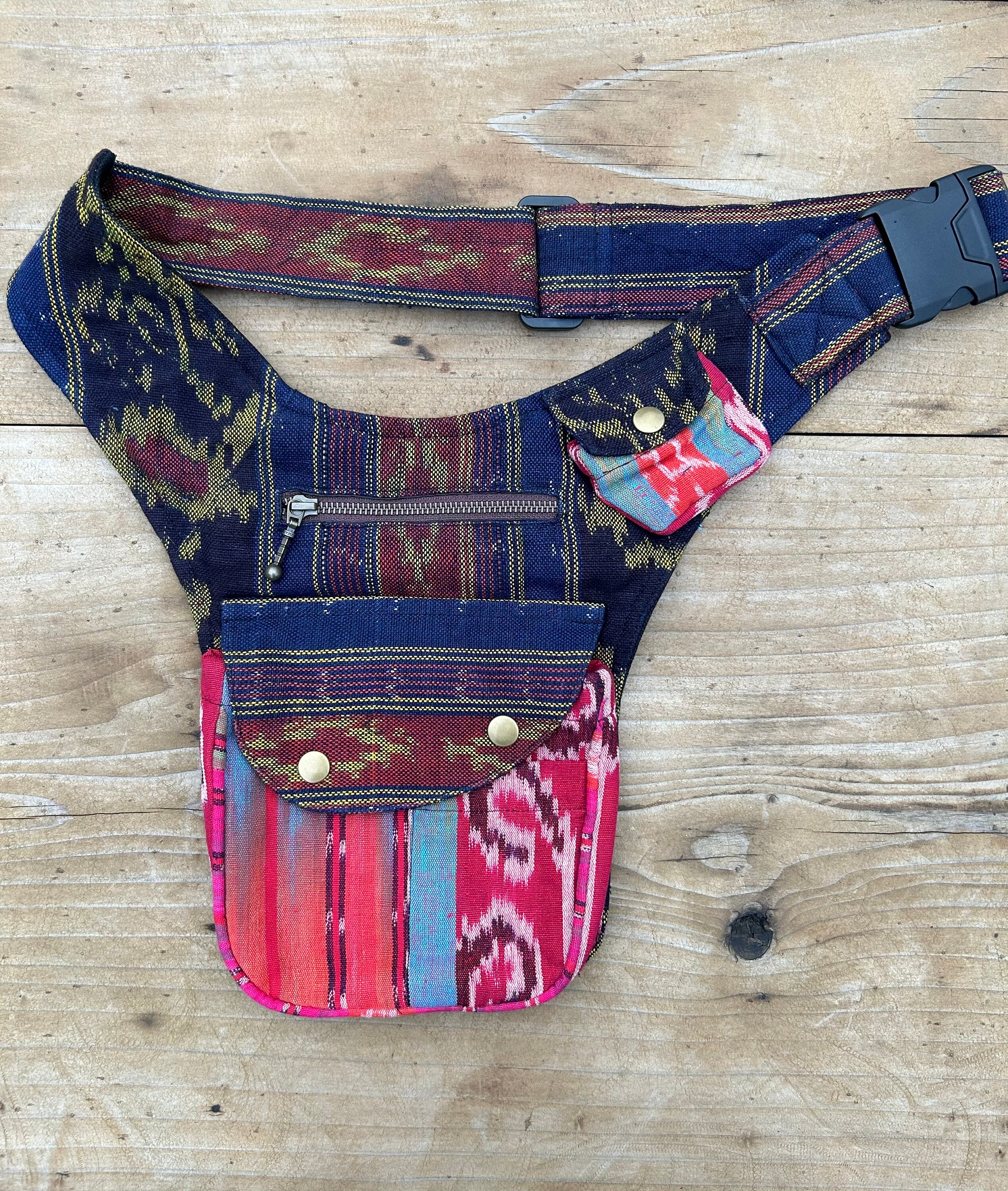 Black Utility Belt, Festival Utility Belt, Unisex Hip Pack
