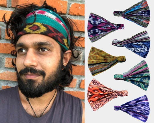 Hippie Headband /Pick a Colour / Wide yoga headband / Womens Headband…