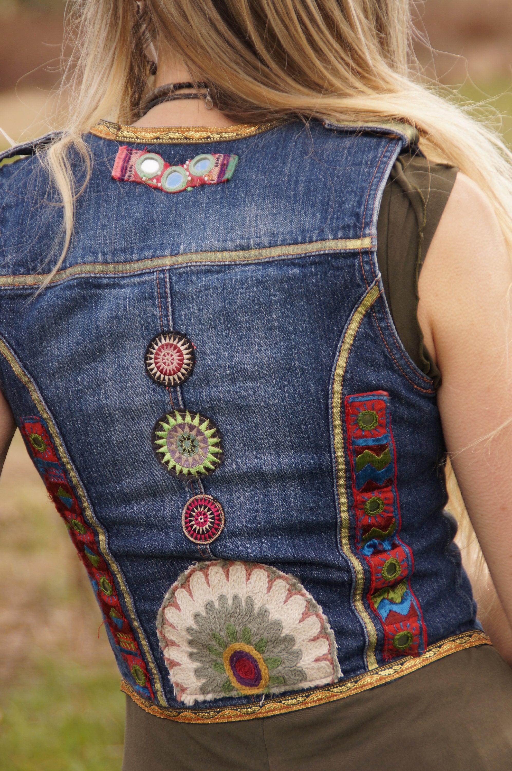 Embellished Denim Vest, Hippie Denim, Hand Painted Denim, Jean Vest, Embellished Jean, Denim Vest, Festival Vest - Etsy Embellished Denim Vest, Hippie Denim, Hand Painted Denim, Jean Vest, Embellished Jean, Denim Vest, Festival Vest - Etsy