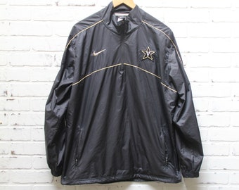 Navy Midshipmen Nike Mens Large Jacket Naval Academy Blue Fleece Lined Logo Navy Midshipmen Nike Mens Large Jacket Naval Academy Blue Fleece Lined Logo