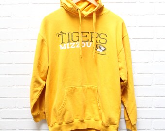 yellow mizzou sweatshirt