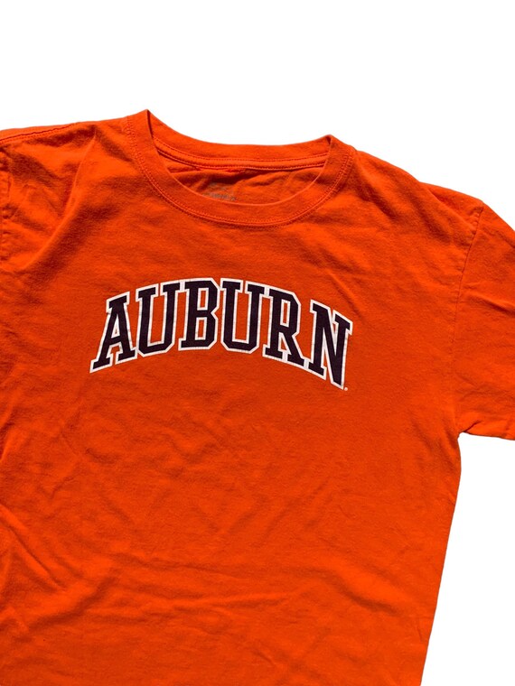 Vintage AUBURN TIGERS Orange T-Shirt, Auburn Alab… - image 2