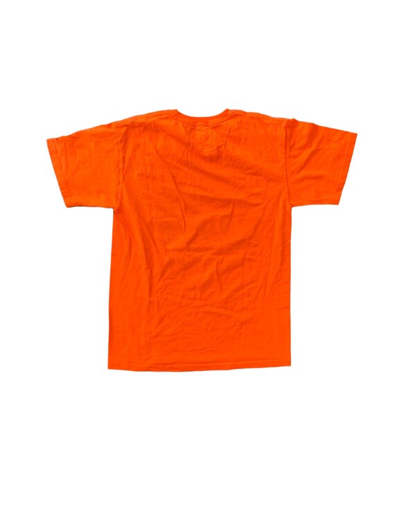 Vintage SYRACUSE UNIVERSITY Champion Orange T-Shi… - image 3