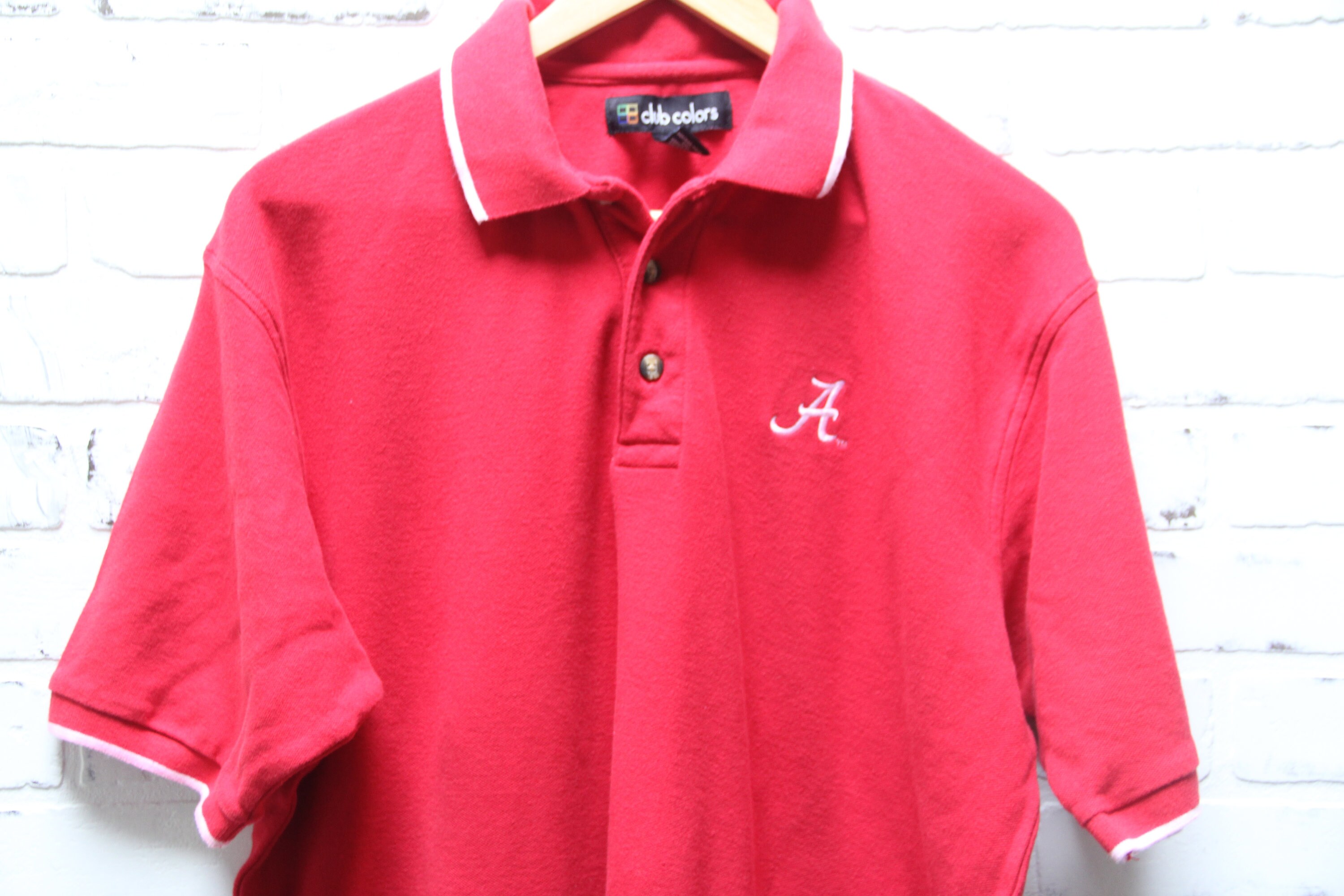 X-Large Alabama Crimson Tide Bama Mens Polo Short Sleeve Polo Shirt