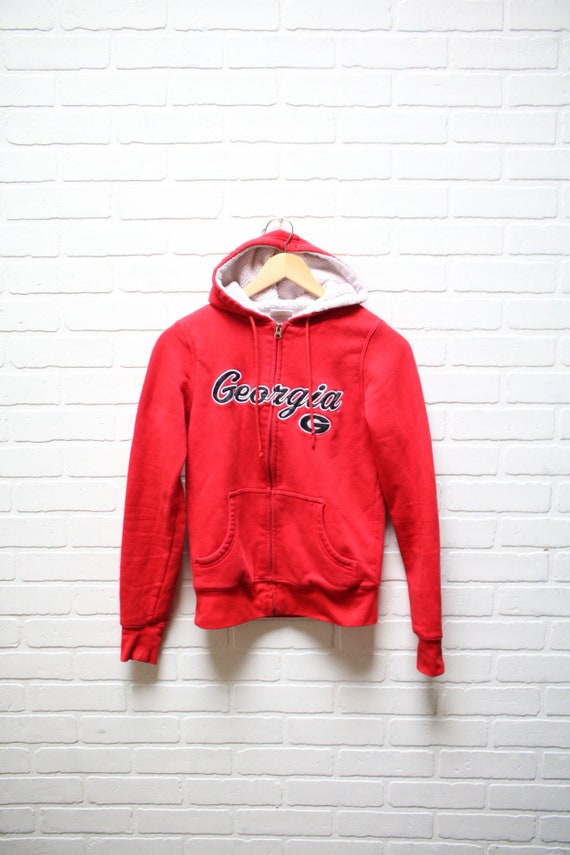 georgia bulldogs full zip hoodie