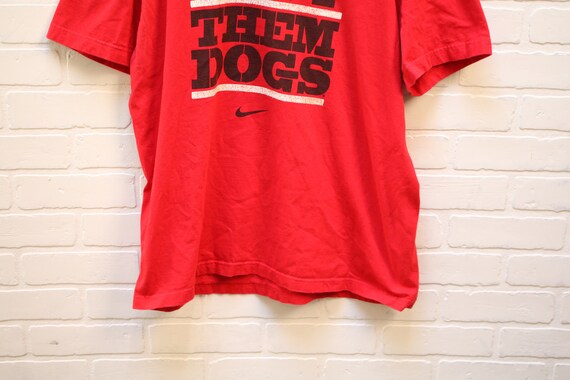 Vintage 90's Georgia Bulldogs Red Nike T-Shirt, A… - image 2