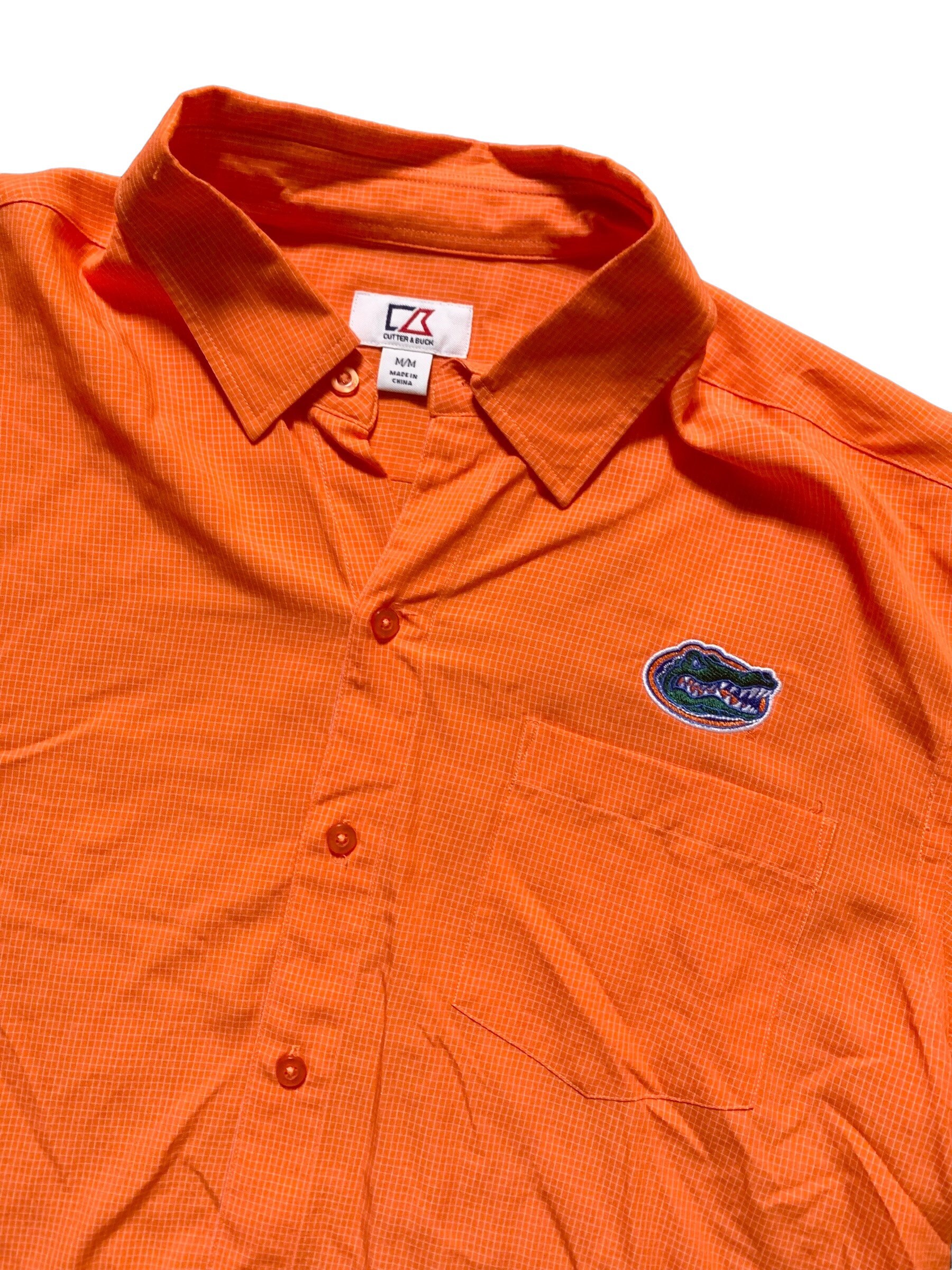 Vintage 90's FLORIDA GATORS Orange Cutter and Buck Button Etsy