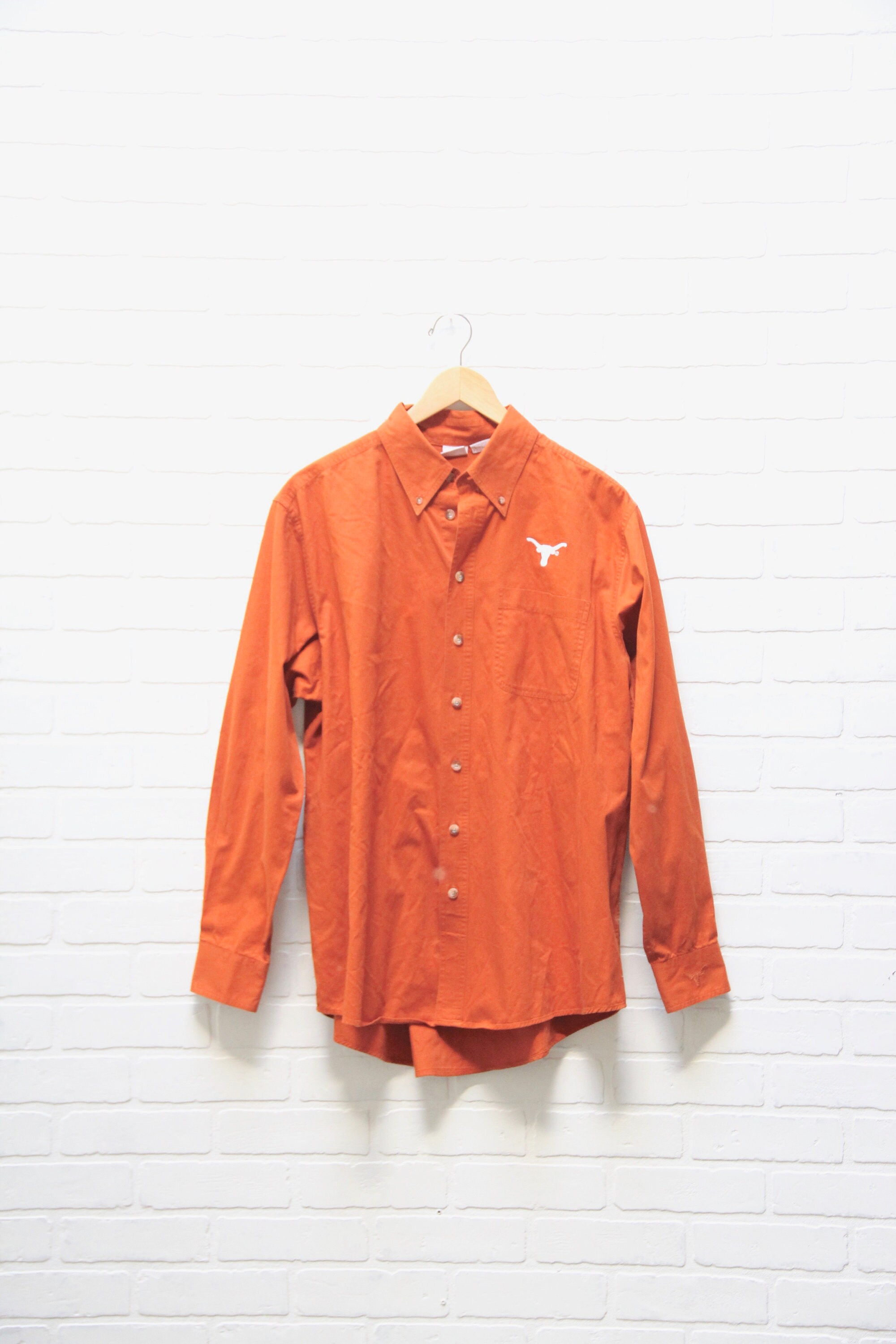 Vintage 90's TEXAS LONGHORNS Burnt 