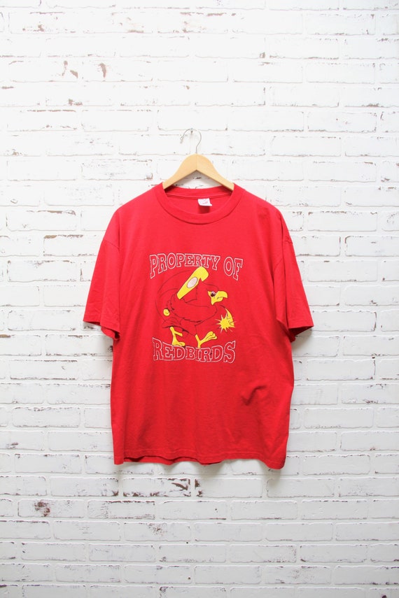 red bird t shirt