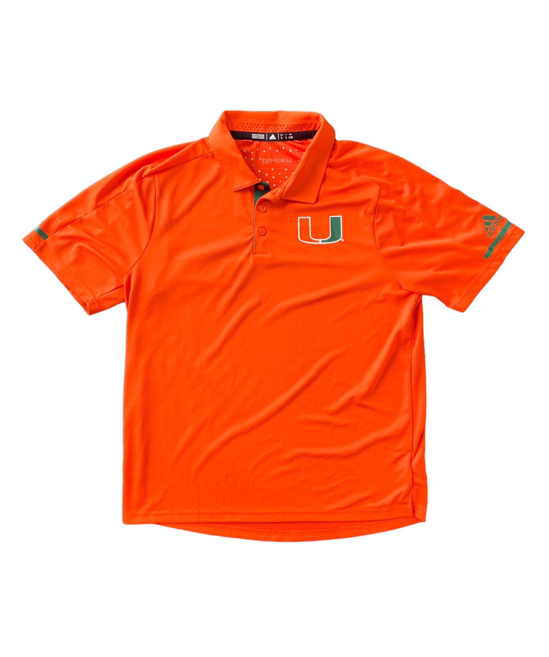 miami hurricanes polo adidas