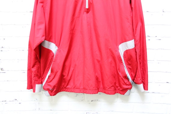 red and white nike jacket