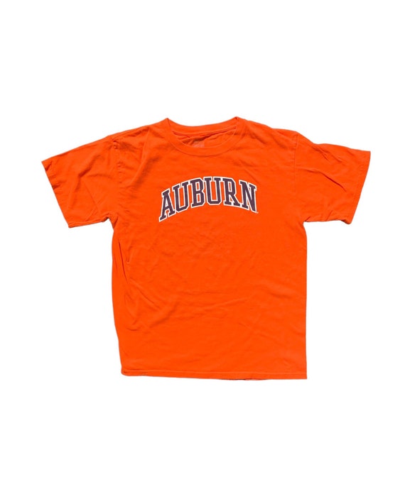 Vintage AUBURN TIGERS Orange T-Shirt, Auburn Alab… - image 1