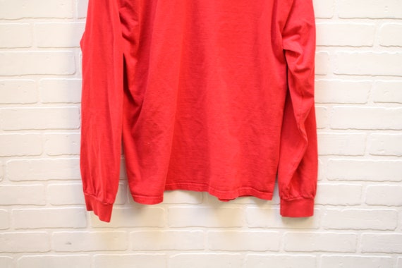 Vintage 90's Georgia Bulldogs Red Long Sleeve T-S… - image 5