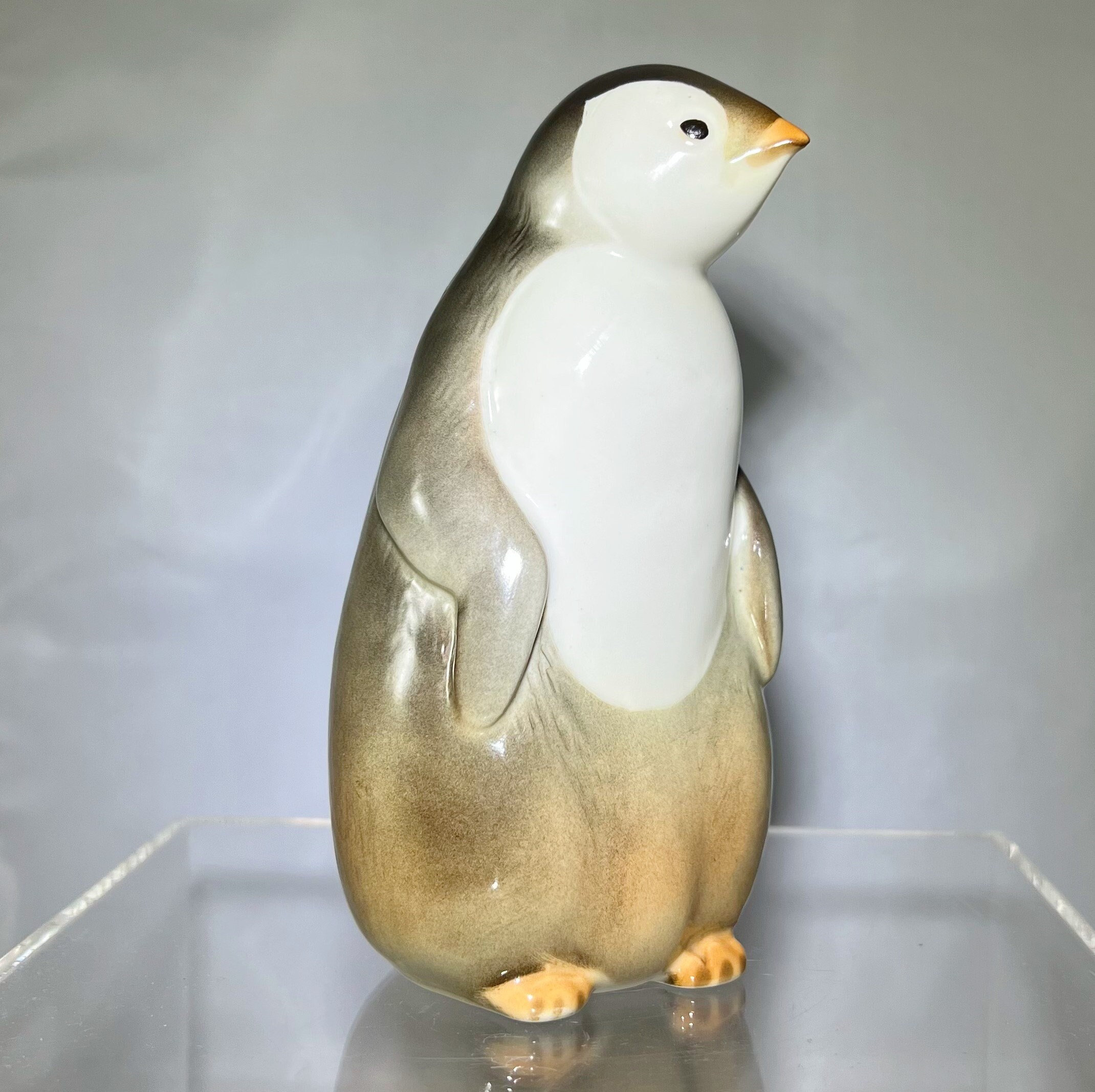 ロモノーソフ フィギュリン ペンギン Lomonosov ヴィンテージ雑貨 1C ロモノーソフ フィギュリン ペンギン Lomonosov ヴィンテージ