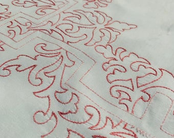 Vintage Antique Turkey Red European Pillow Cover Free Shipping