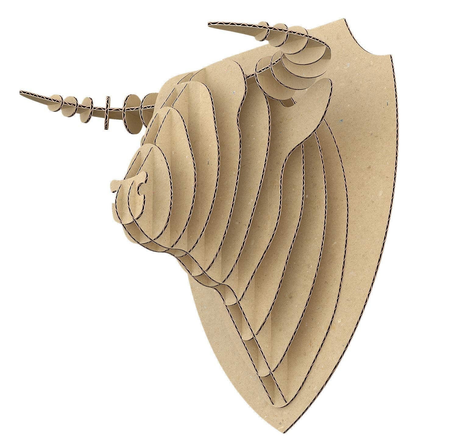 BULL HEAD Trophy Head Animal Wall 3D Puzzle Cardboard DIY Kit - Etsy BULL HEAD Trophy Head Animal Wall 3D Puzzle Cardboard DIY Kit - Etsy