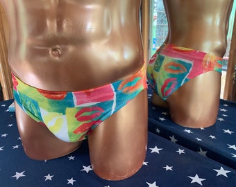 Small, Lips, Apollo, full back, bikini, swimsuit, bathing suits, Unlined, MaryAngelBoutique, Starwearusa, American made