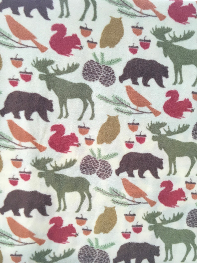 Up North 64 x 48 Inches Soft fuzzy warm cuddly fleece throw blanket