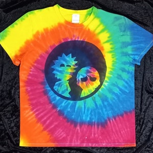 Rick and morty tie dye sweatshirt best sale