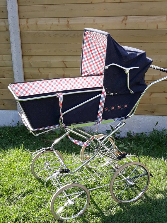 landau poussette vintage