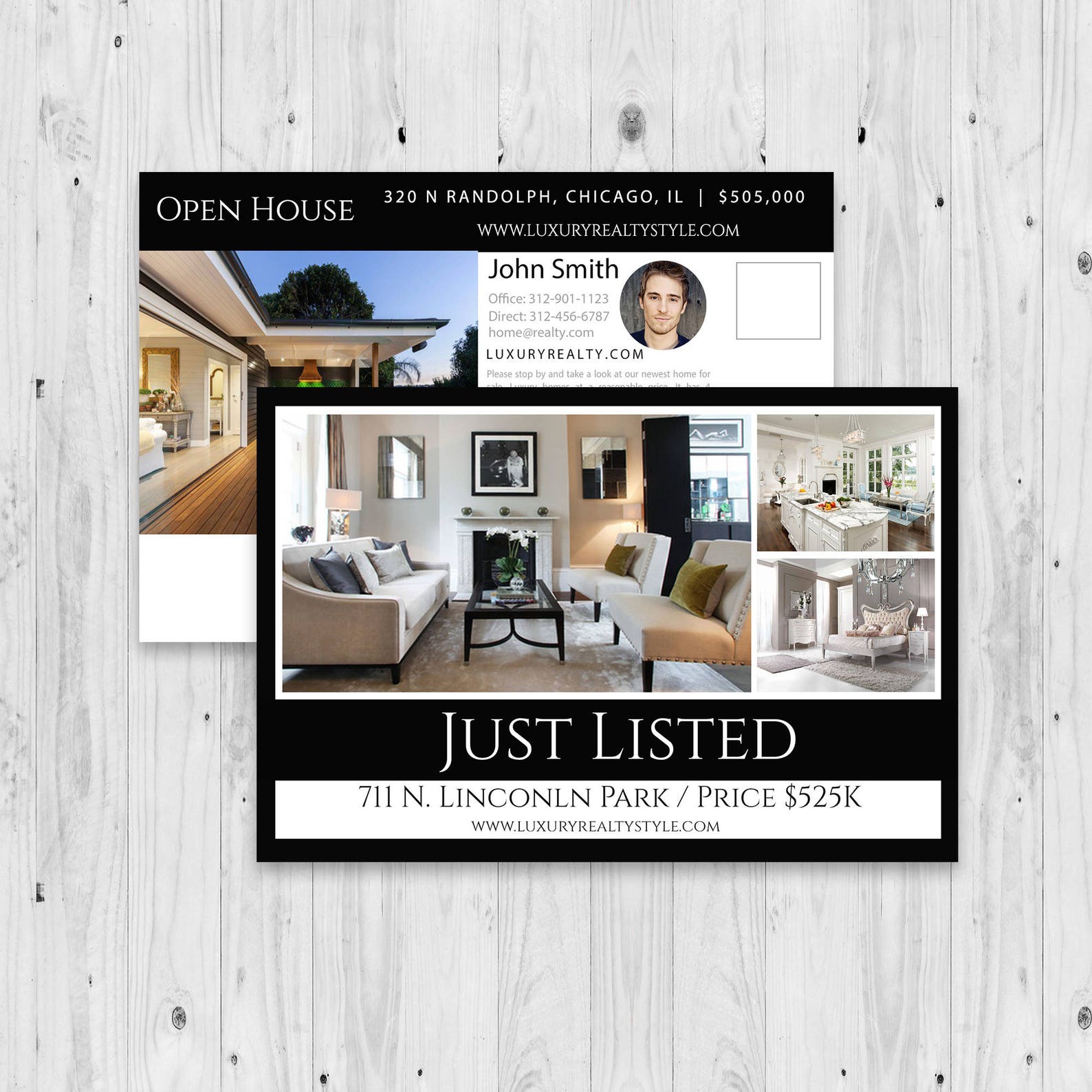 Real Estate Postcard Real estate flyer custom postcard Etsy