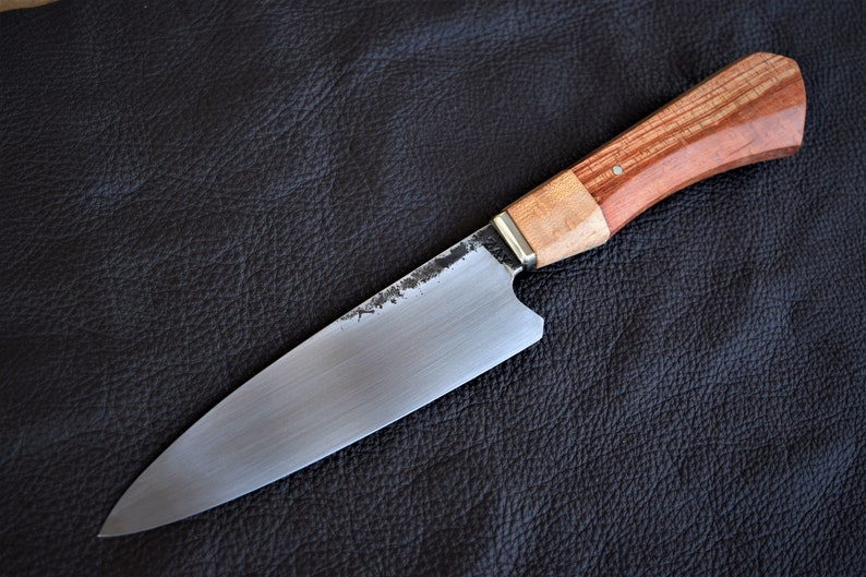 Custom Hand Kitchen Knife Set Etsy