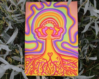Womb Healing Energy Art - Unconditional Love Meditation Art