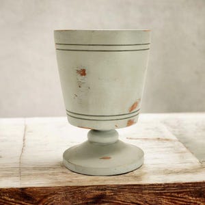 VTG Blumentopf - Primitive Volkskunst - 10,5 Zoll - 10,5 Zoll