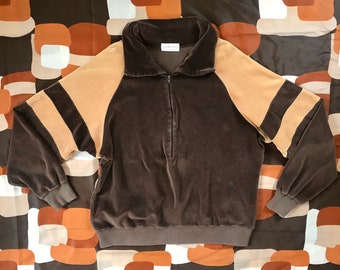 70s velour tracksuit