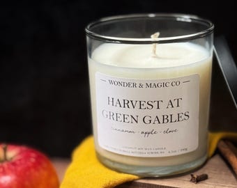 Harvest at Green Gables Scented Container Candle Inspired by Anne of Green Gables