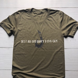 Just An Ordinary Demi-Guy Shirt / Men's Moana Shirt / Men's Disney Shirt / Disney Shirt/ Moana Shirt / Maui Shirt/Disney Gift/Gift Under 30