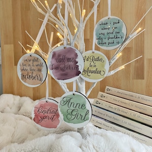 Anne of Green Gables Round Ornament