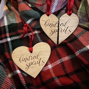 Kindred Spirits Wooden Ornament