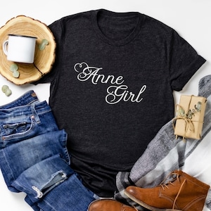 Anne Girl T-Shirt - Anne of Green Gables - Anne with an E