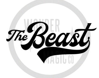 The Beast - The Sandlot - Digital Cut File for Personal Use