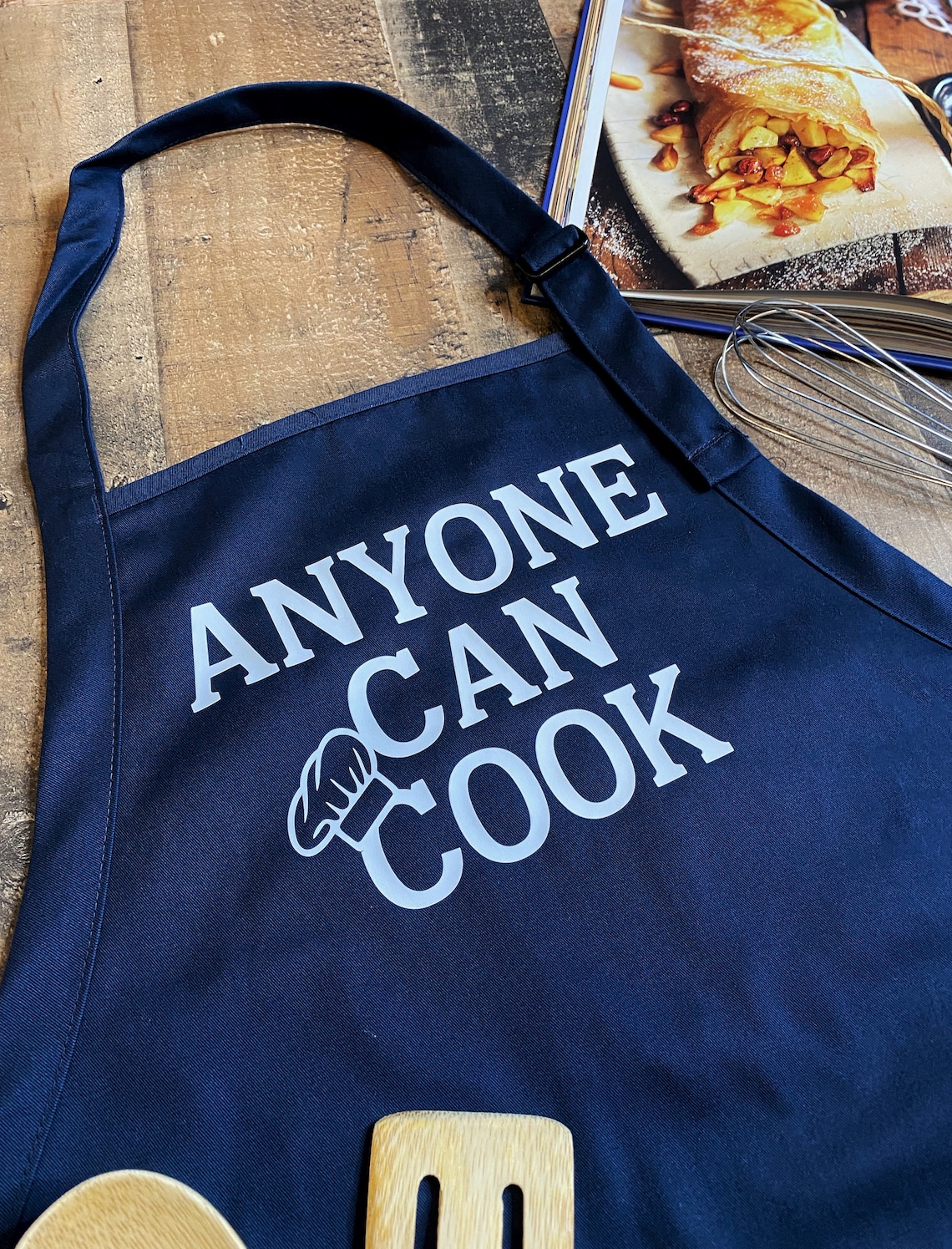 Anyone Can Cook / Apron / Kitchen / Cook / Chef / Baker / Gift Etsy