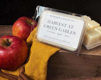 Harvest at Green Gables Scented Wax Melts - Apple, Cinnamon, Clove