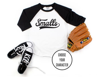 Sandlot Character Youth Sized Raglan Shirt