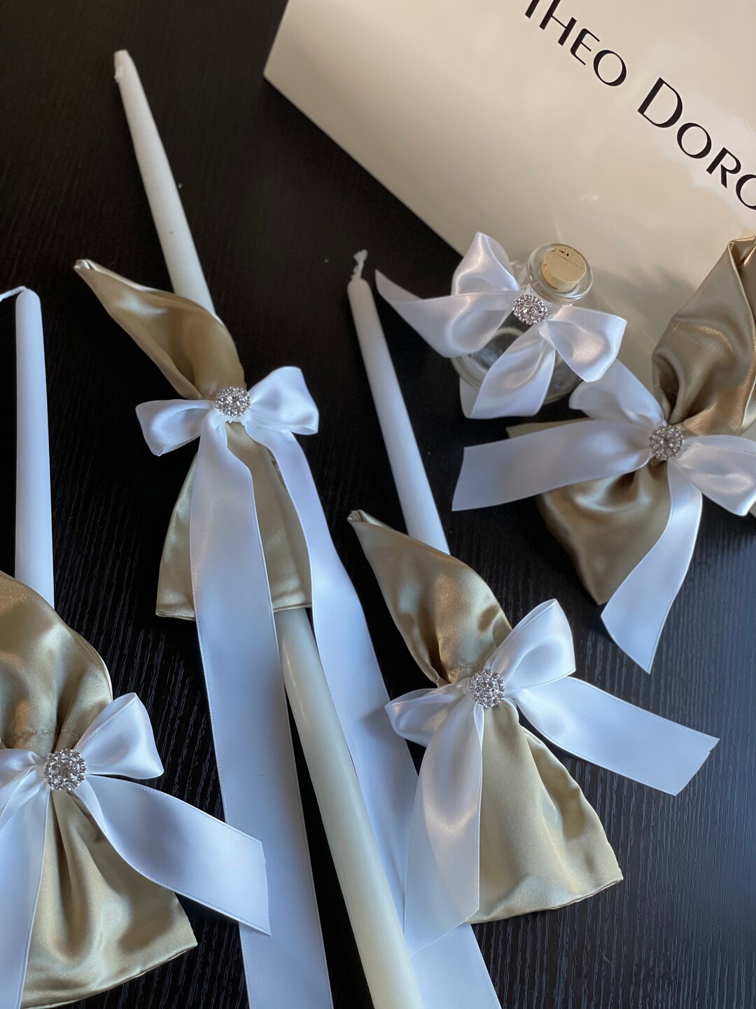 Greek Orthodox Baptism Candles Etsy — free download